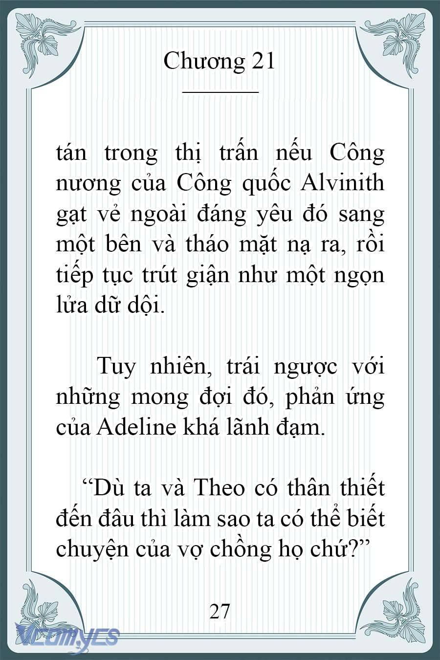 [Novel] Người Chồng Ghét Tôi Đã Mất Trí Nhớ Chap 21 - Next Chap 22