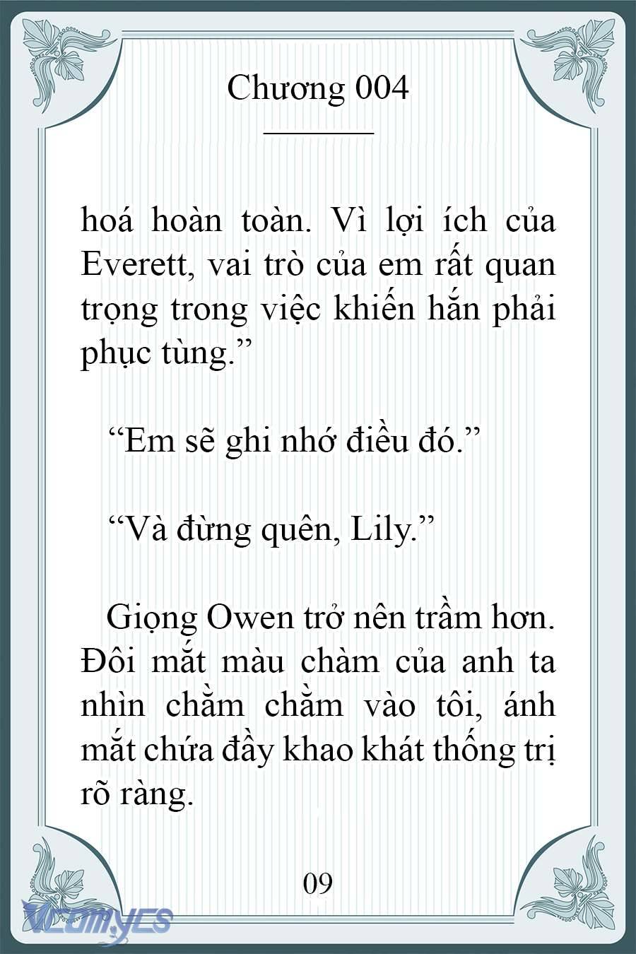[Novel] Người Chồng Ghét Tôi Đã Mất Trí Nhớ Chap 4 - Next Chap 5