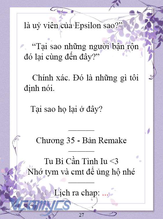 [Novel] Làm Ác Nữ Bộ Không Tốt Sao? Chap 35 - Next Chap 36