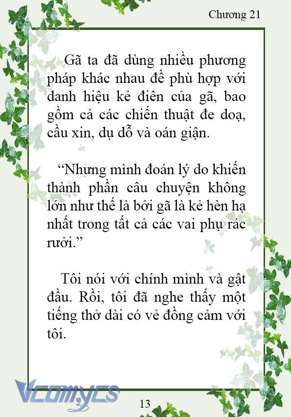 [Novel] Trở Thành Em Gái Của Nam Chính Tiểu Thuyết Đam Mỹ Chap 21 - Next Chap 22