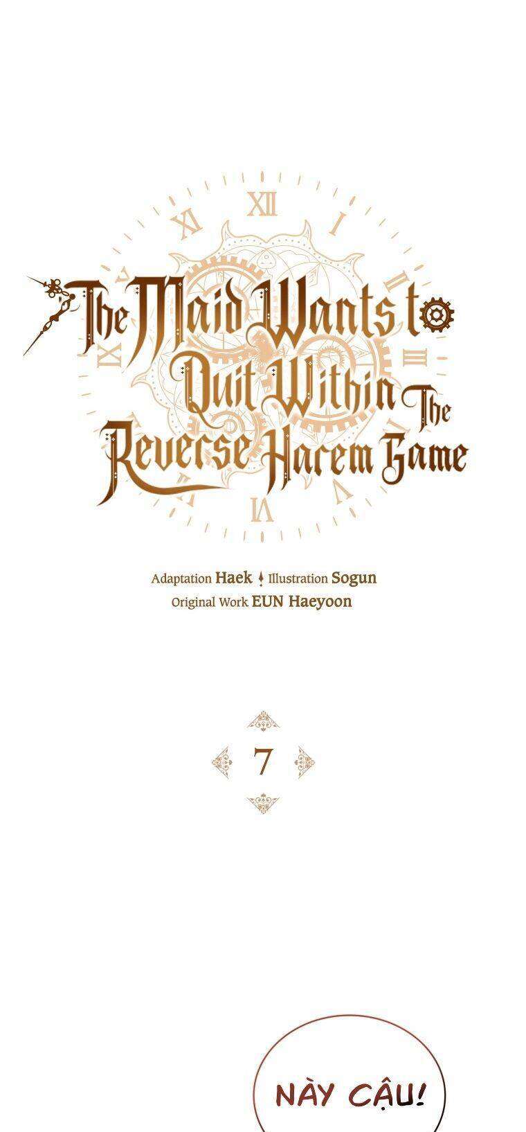 Hầu Gái Trong Trò Chơi Harem Ngược Muốn Nghỉ Việc Chapter 7 - Trang 3