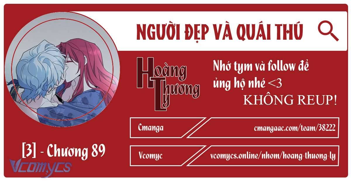 Người Đẹp Và Quái Thú Chap 89 - Trang 3