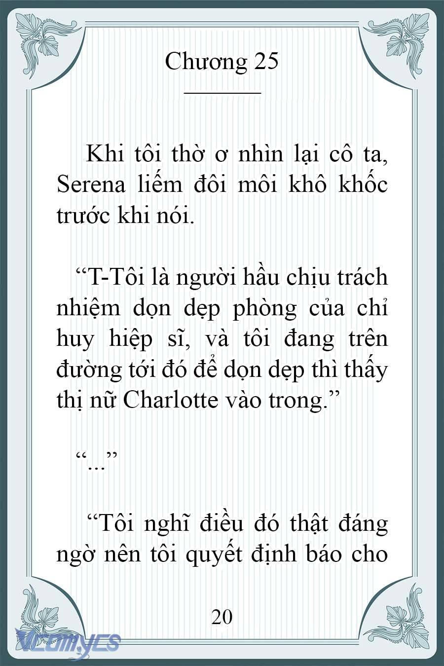 [Novel] Người Chồng Ghét Tôi Đã Mất Trí Nhớ Chap 25 - Next Chap 26