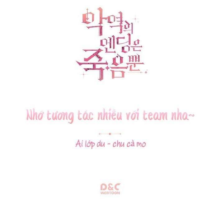 Kết Cục Của Nhân Vật Phản Diện Chỉ Có Thể Là Cái Chết Chapter 7 - Next Chapter 8