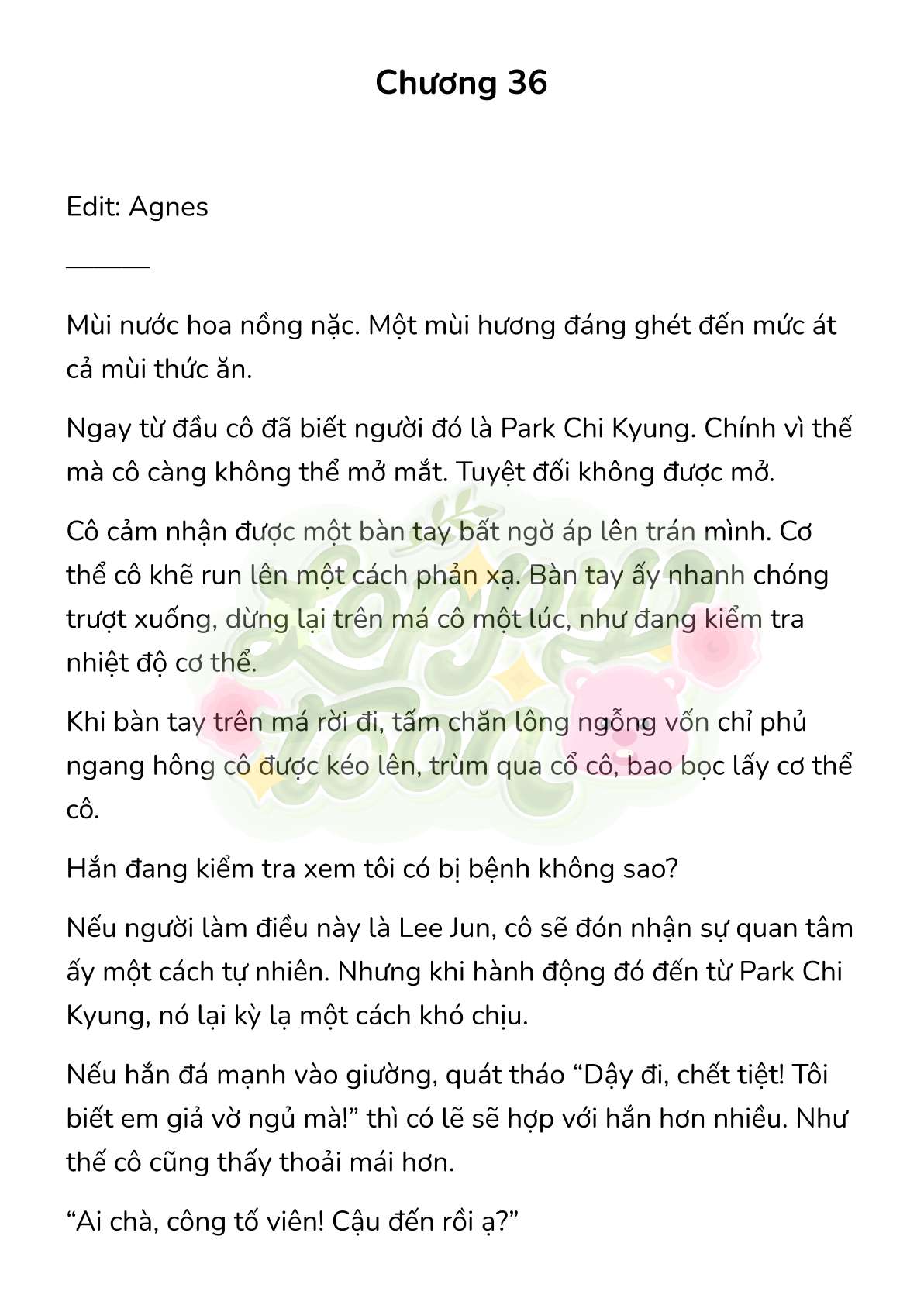 [Novel] Gửi Kẻ Xa Lạ Phản Bội Đạo Đức Chap 36 - Next Chap 37