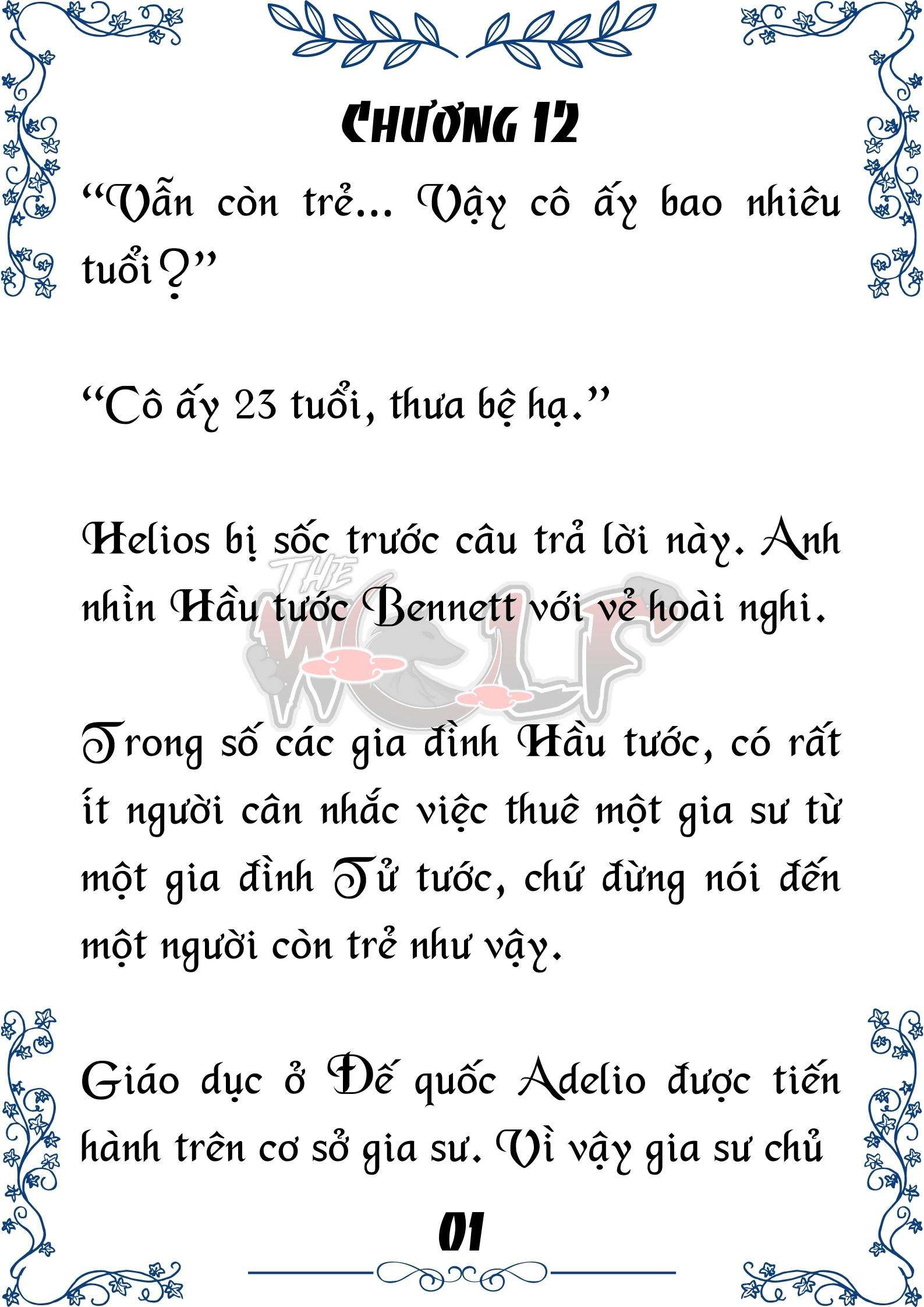 Tôi Trở Thành Gia Sư Của Cặp Song Sinh Hoàng Gia Chap 12 - Trang 2