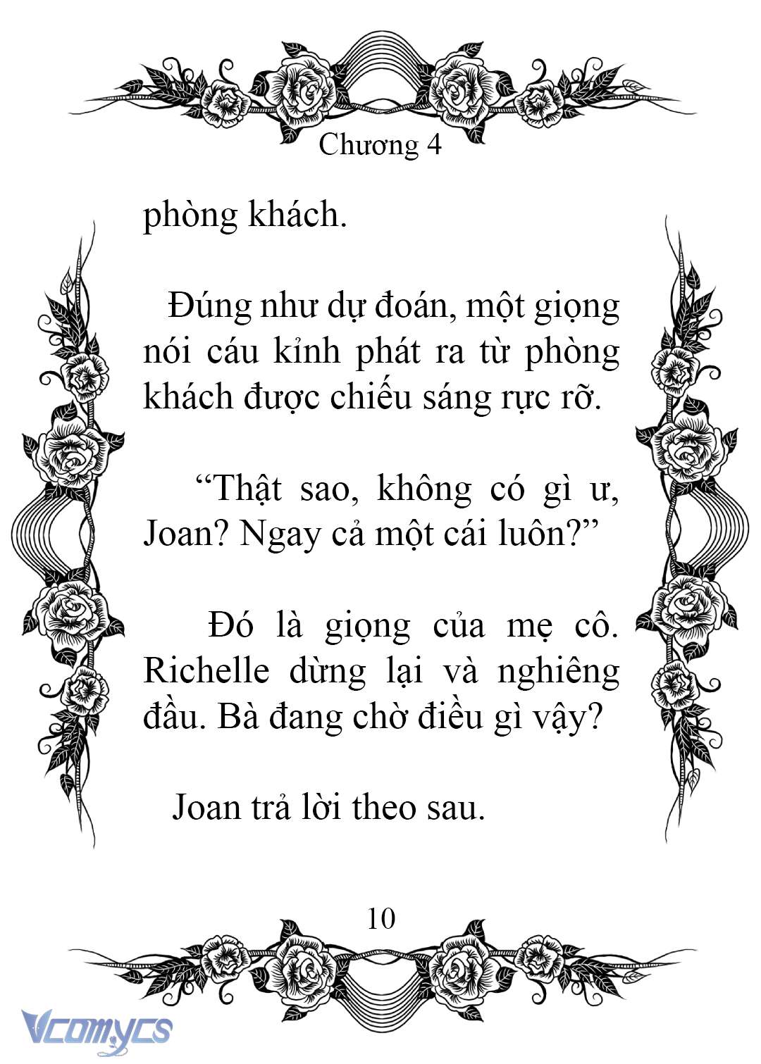 [Novel] Chào Mừng Đến Với Dinh Thự Hoa Hồng Chap 4 - Next Chap 5