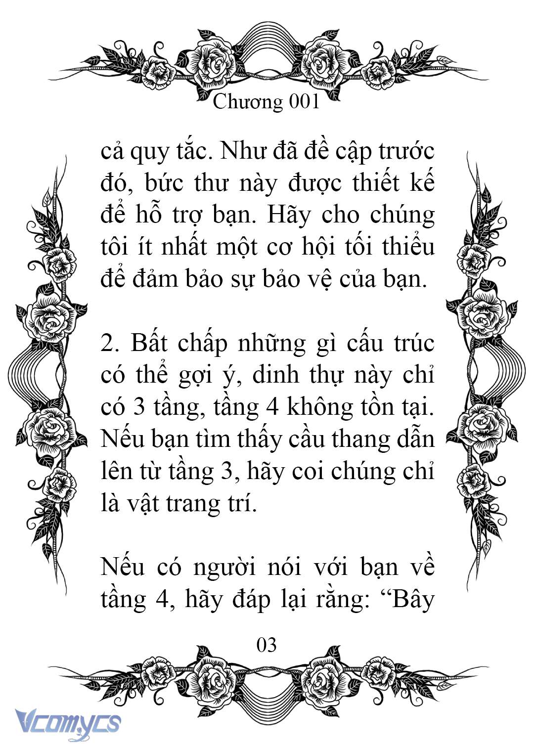 [Novel] Chào Mừng Đến Với Dinh Thự Hoa Hồng Chap Prologue - Trang 2