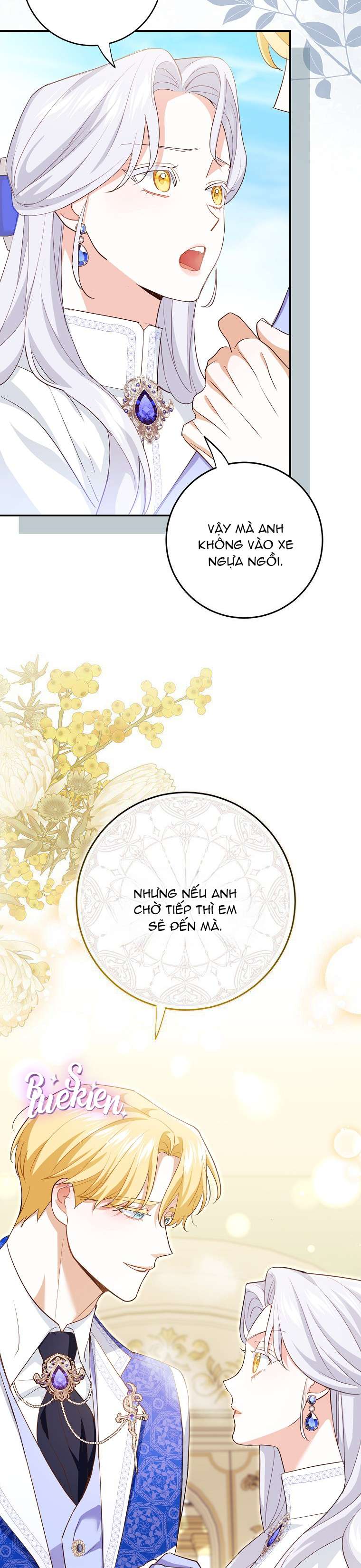 Vị Hôn Phu Phản Diện Cản Trở Con Đường Hoa Của Tôi Chap 10 - Next Chap 11