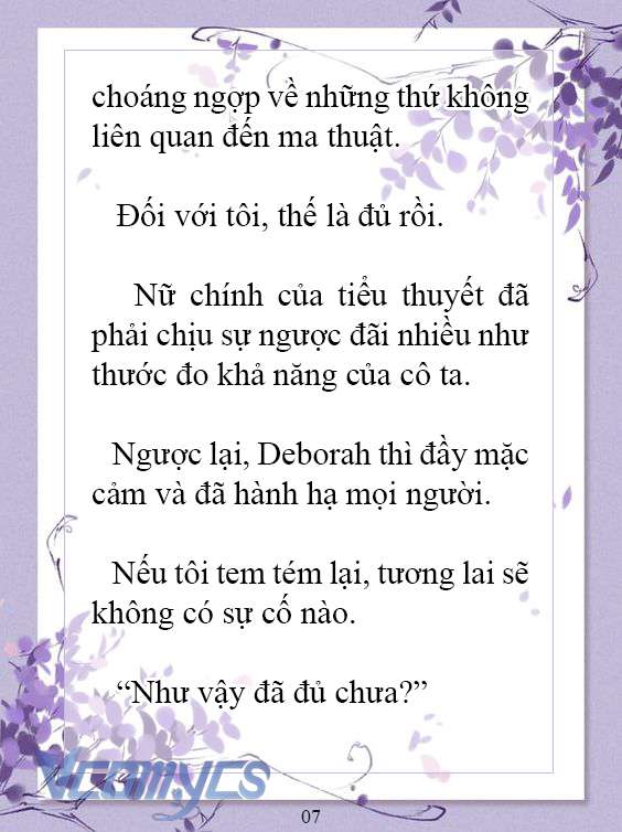 [Novel] Làm Ác Nữ Bộ Không Tốt Sao? Chap 4 - Trang 2