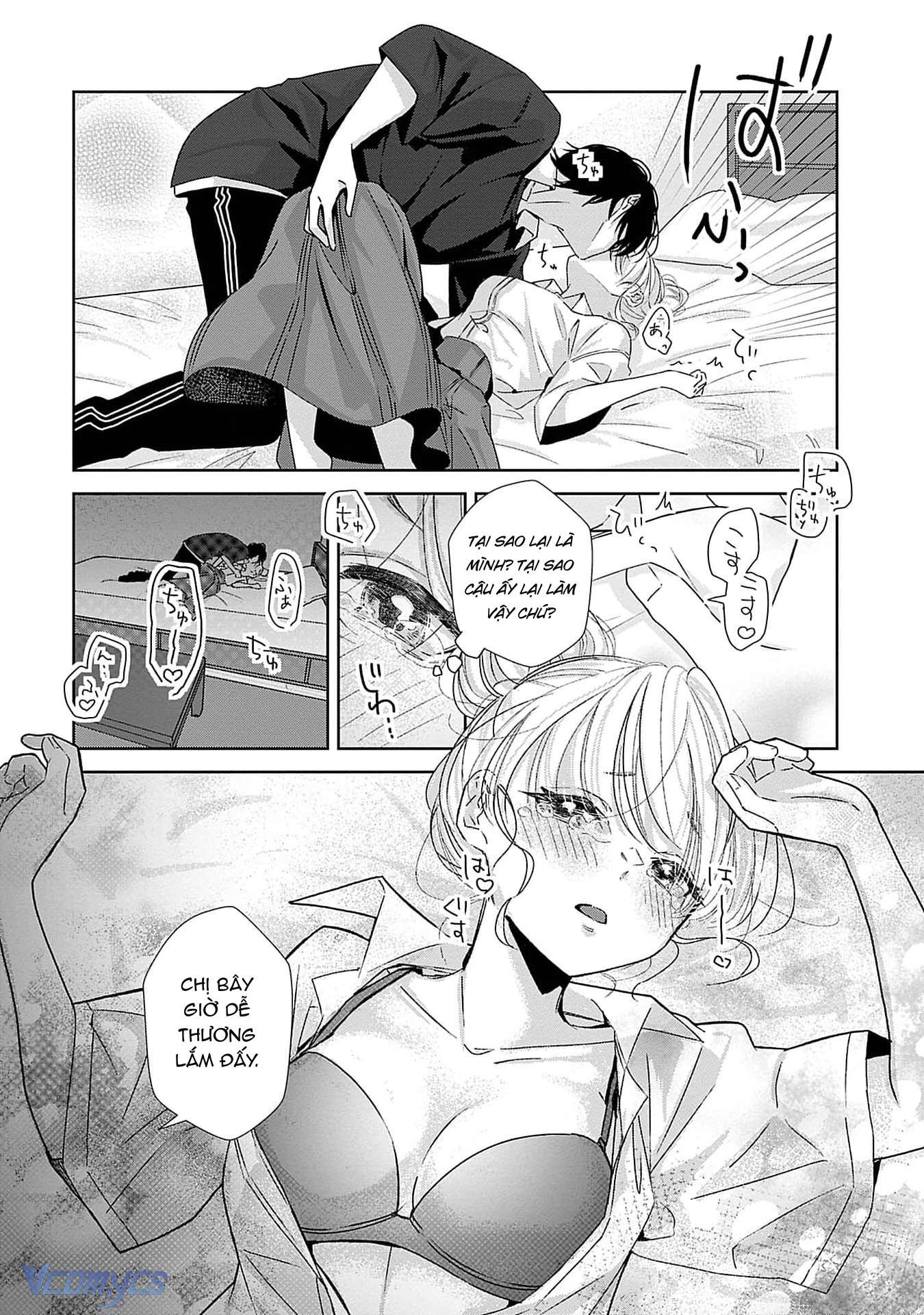[18+]Bị Em Trai Nhà Bên Dụ Dỗ Rồi!!! Chap 2 - Trang 2