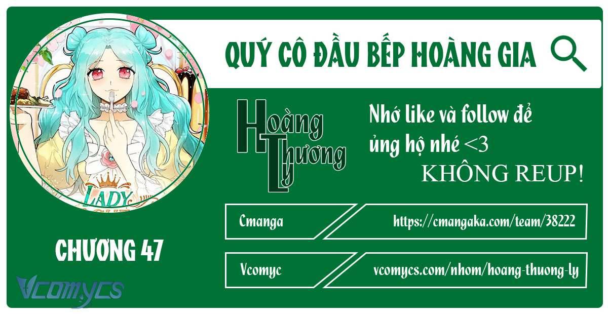 Quý Cô Đầu Bếp Hoàng Gia Chap 47 - Next Chap 49