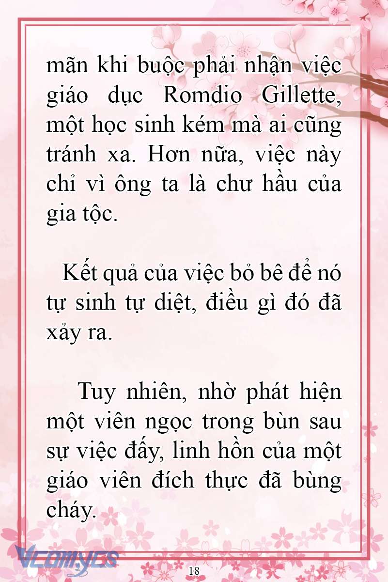 [Novel] Đặc Quyền Của Người Chuyển Sinh Chap 18 - Next Chap 19