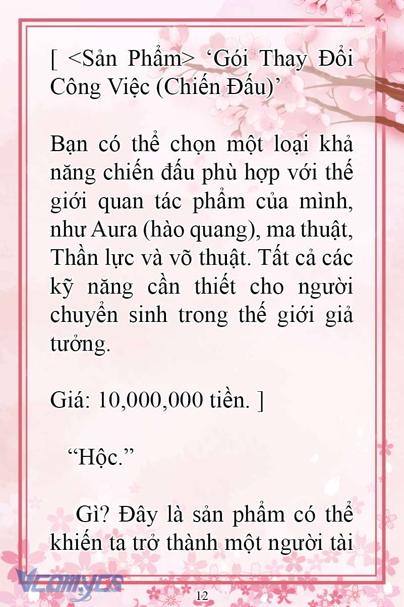 [Novel] Đặc Quyền Của Người Chuyển Sinh Chap 2 - Next Chap 3