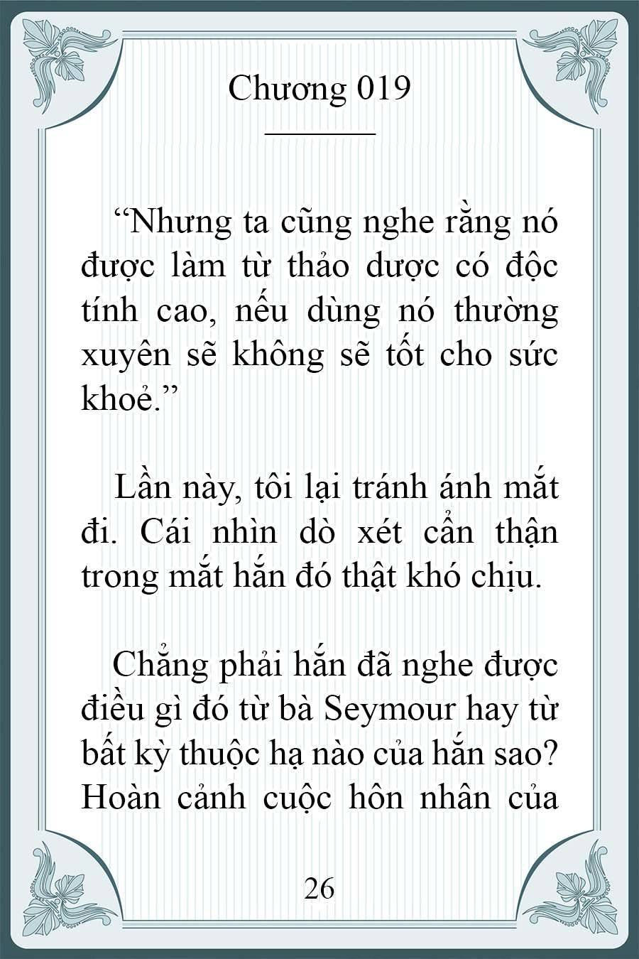 [Novel] Người Chồng Ghét Tôi Đã Mất Trí Nhớ Chap 19 - Next Chap 20