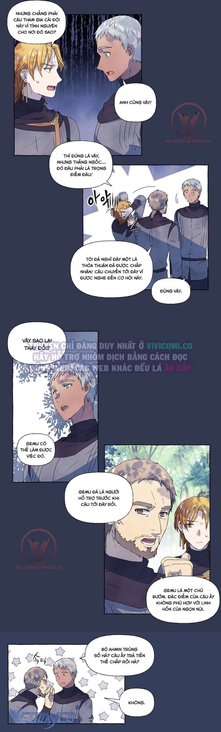 [18+] Chàng Sói Ngốc Và Nàng Thủ Thư Chapter 10 - Next Chapter 11
