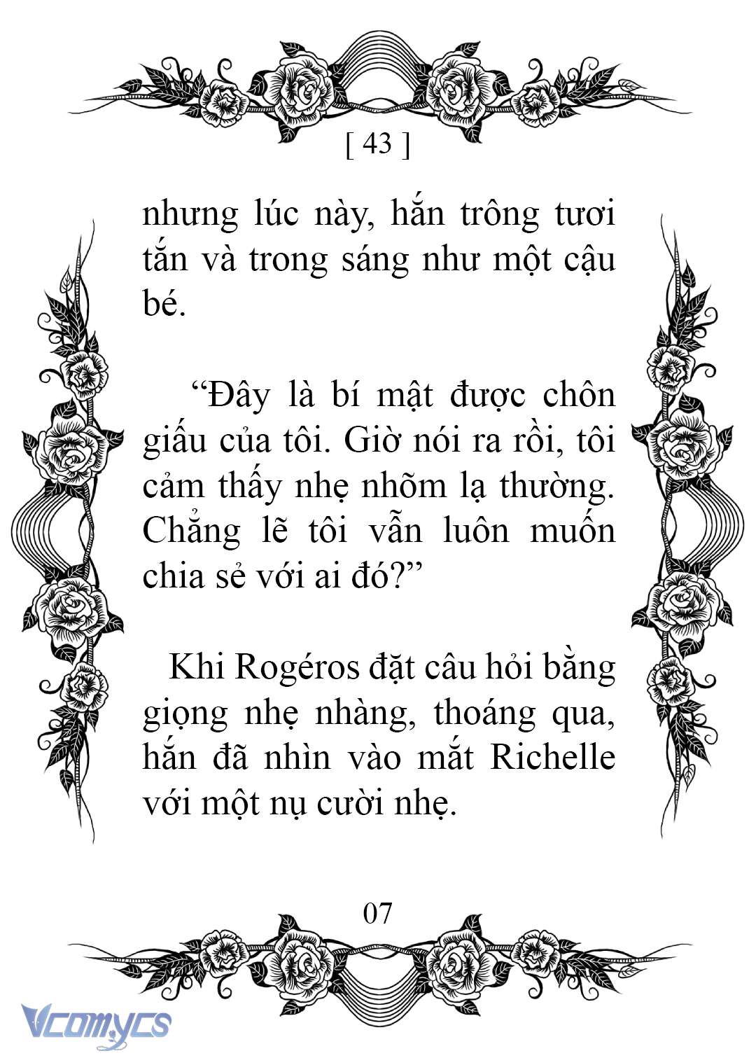 [Novel] Chào Mừng Đến Với Dinh Thự Hoa Hồng Chap 43 - Next Chap 44