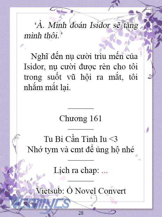 [Novel] Làm Ác Nữ Bộ Không Tốt Sao? Chap 161 - Next Chap 162