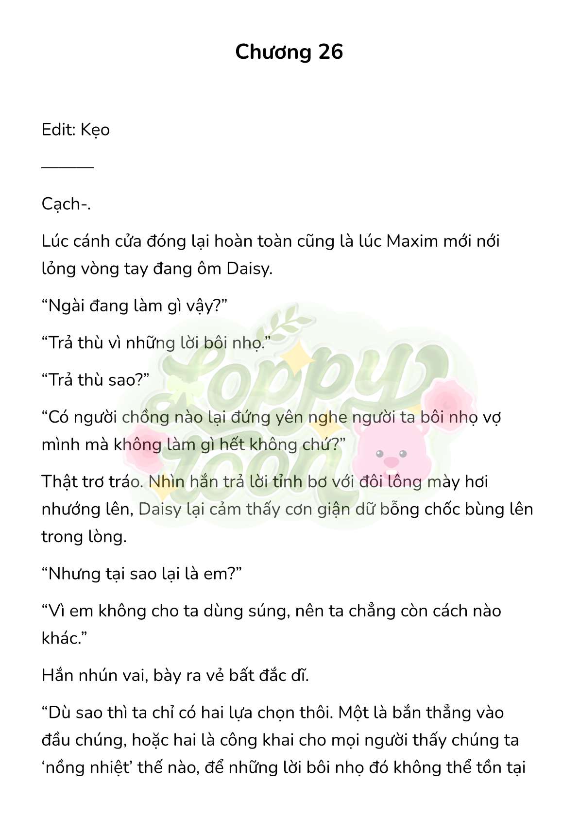 [Novel] Trận Chiến Ly Hôn! Chap 26 - Next Chap 27