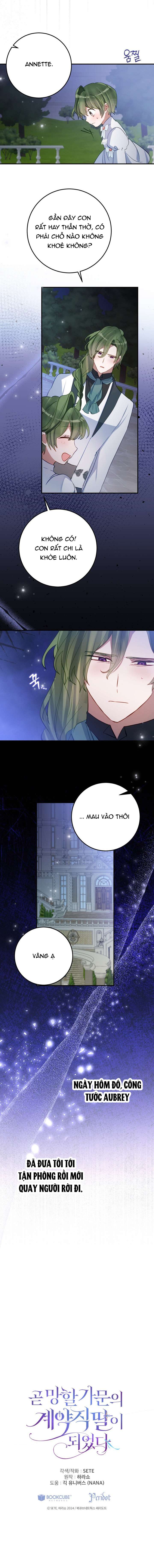 Trở Thành Con Gái Nuôi Của Một Gia Đình Sắp Bị Phá Hủy Chapter 36 - Next Chapter 37
