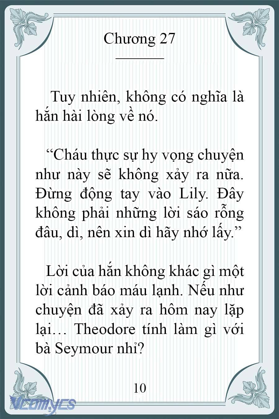 [Novel] Người Chồng Ghét Tôi Đã Mất Trí Nhớ Chap 27 - Next Chap 28