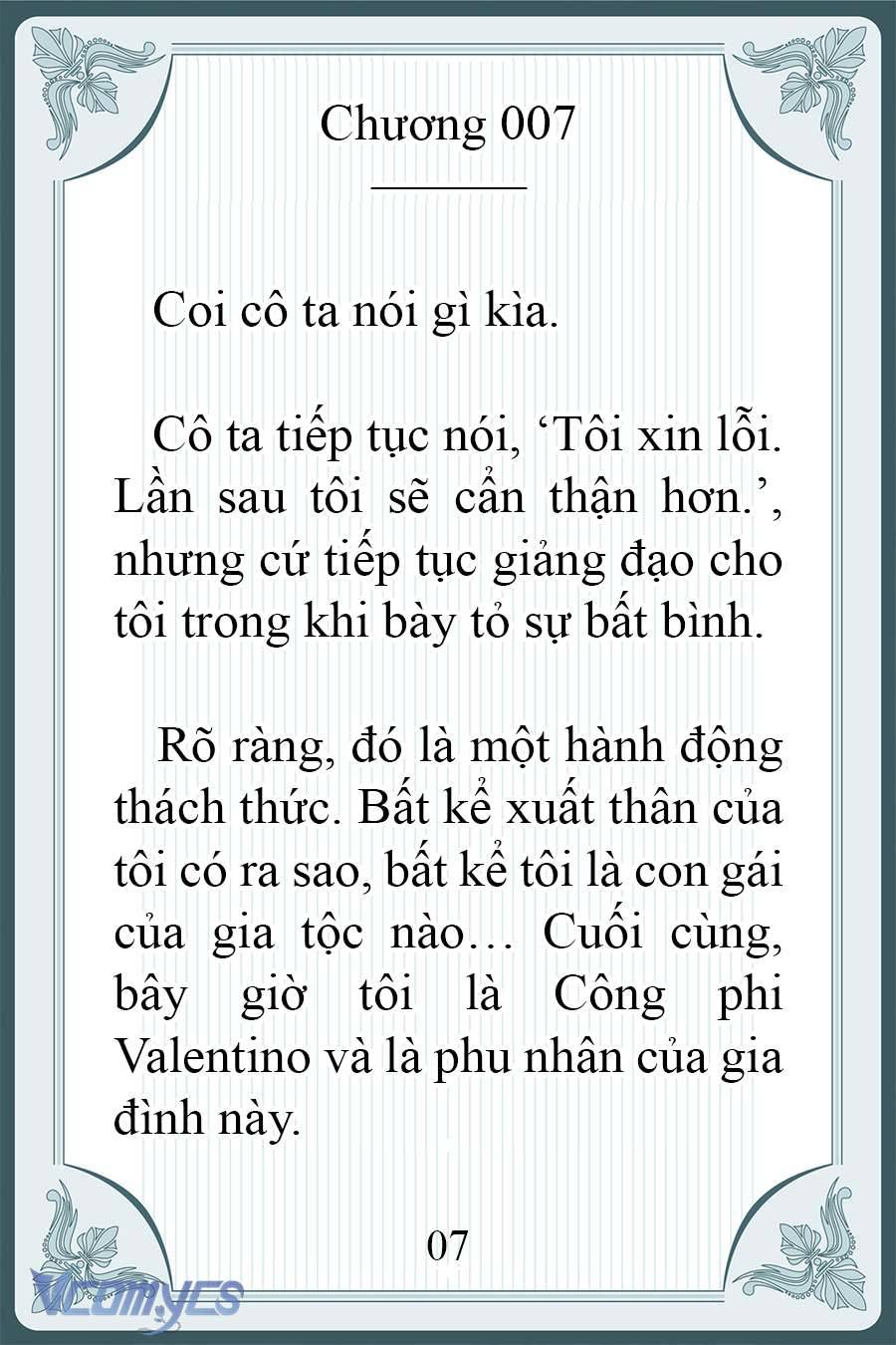 [Novel] Người Chồng Ghét Tôi Đã Mất Trí Nhớ Chap 7 - Next Chap 8