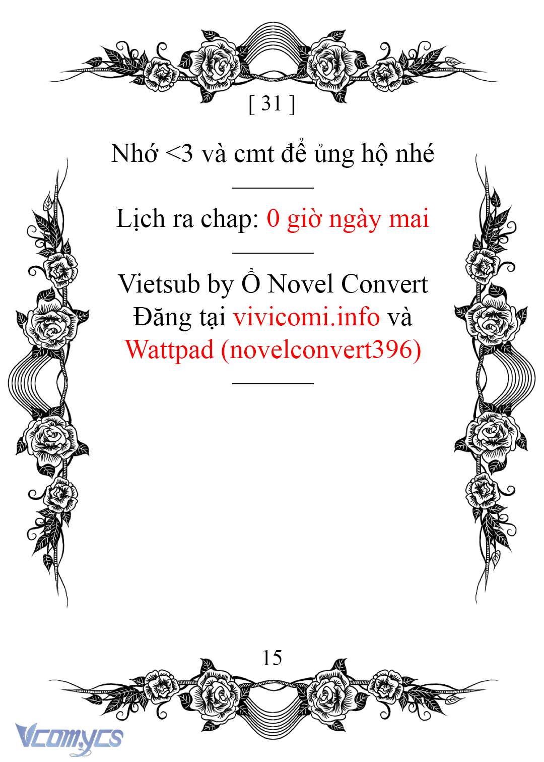 [Novel] Chào Mừng Đến Với Dinh Thự Hoa Hồng Chap 31 - Next Chap 32