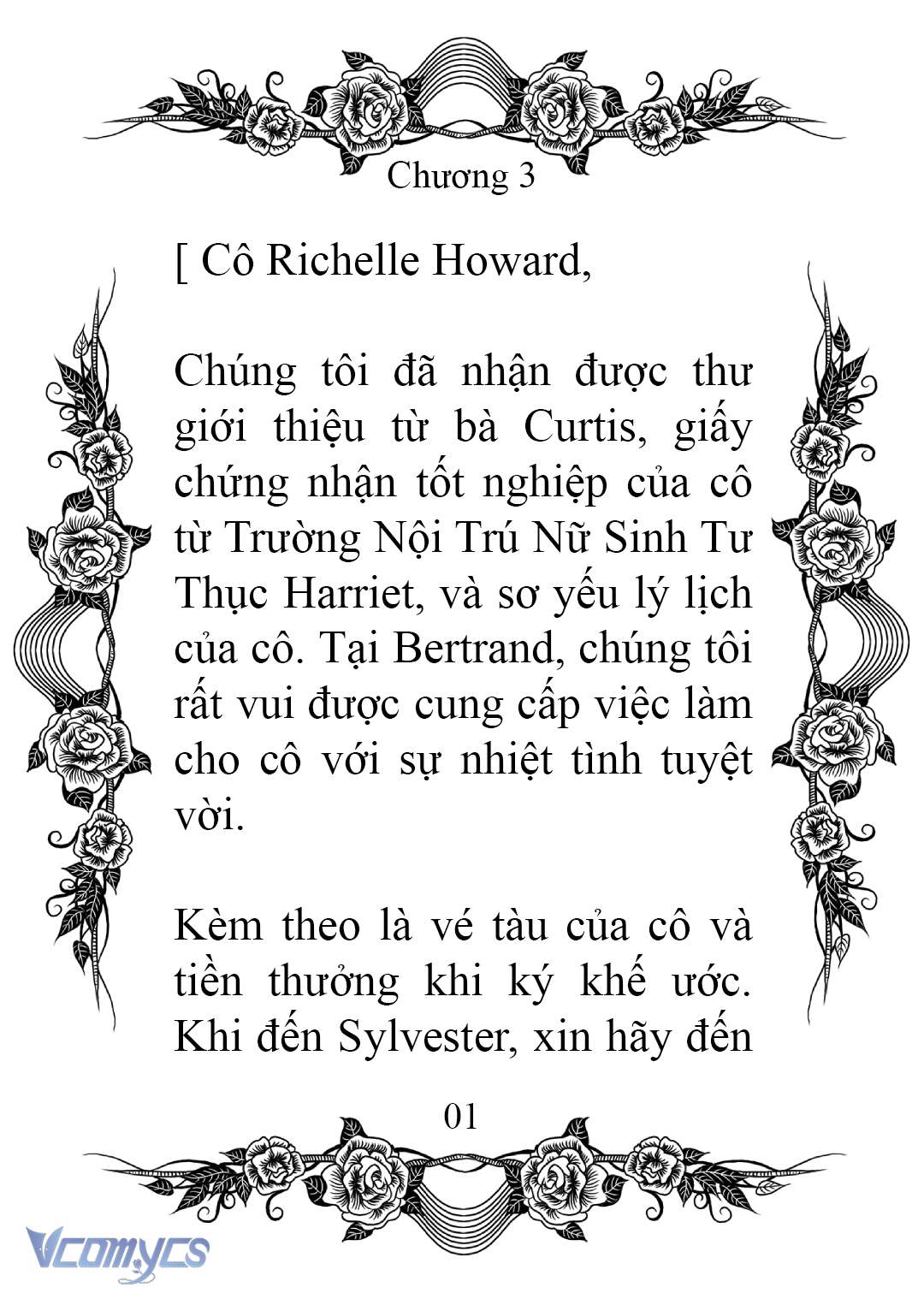 [Novel] Chào Mừng Đến Với Dinh Thự Hoa Hồng Chap 3 - Next Chap 4