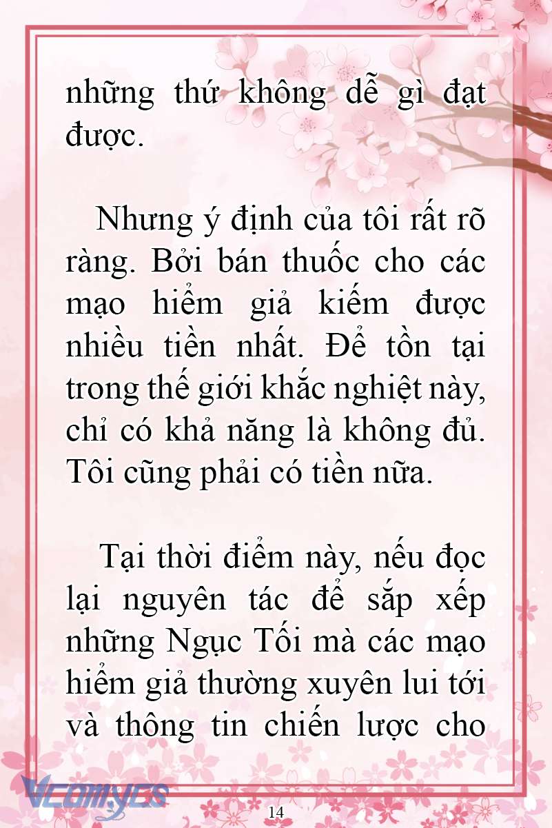 [Novel] Đặc Quyền Của Người Chuyển Sinh Chap 14 - Next Chap 15