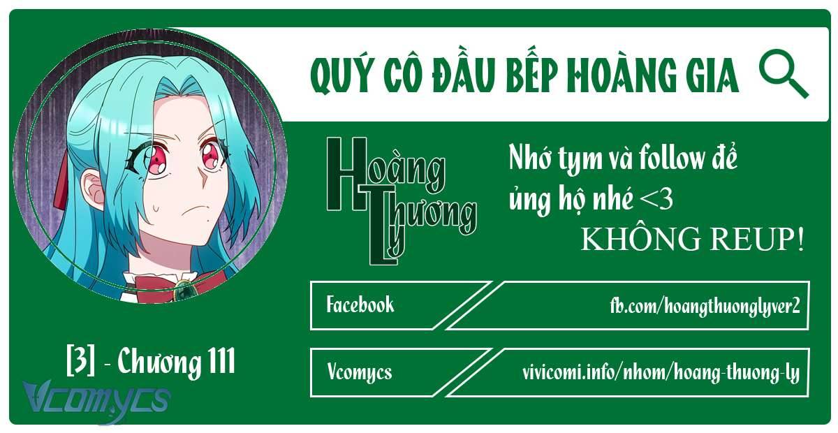 Quý Cô Đầu Bếp Hoàng Gia Chap 111 - Next Chap 112