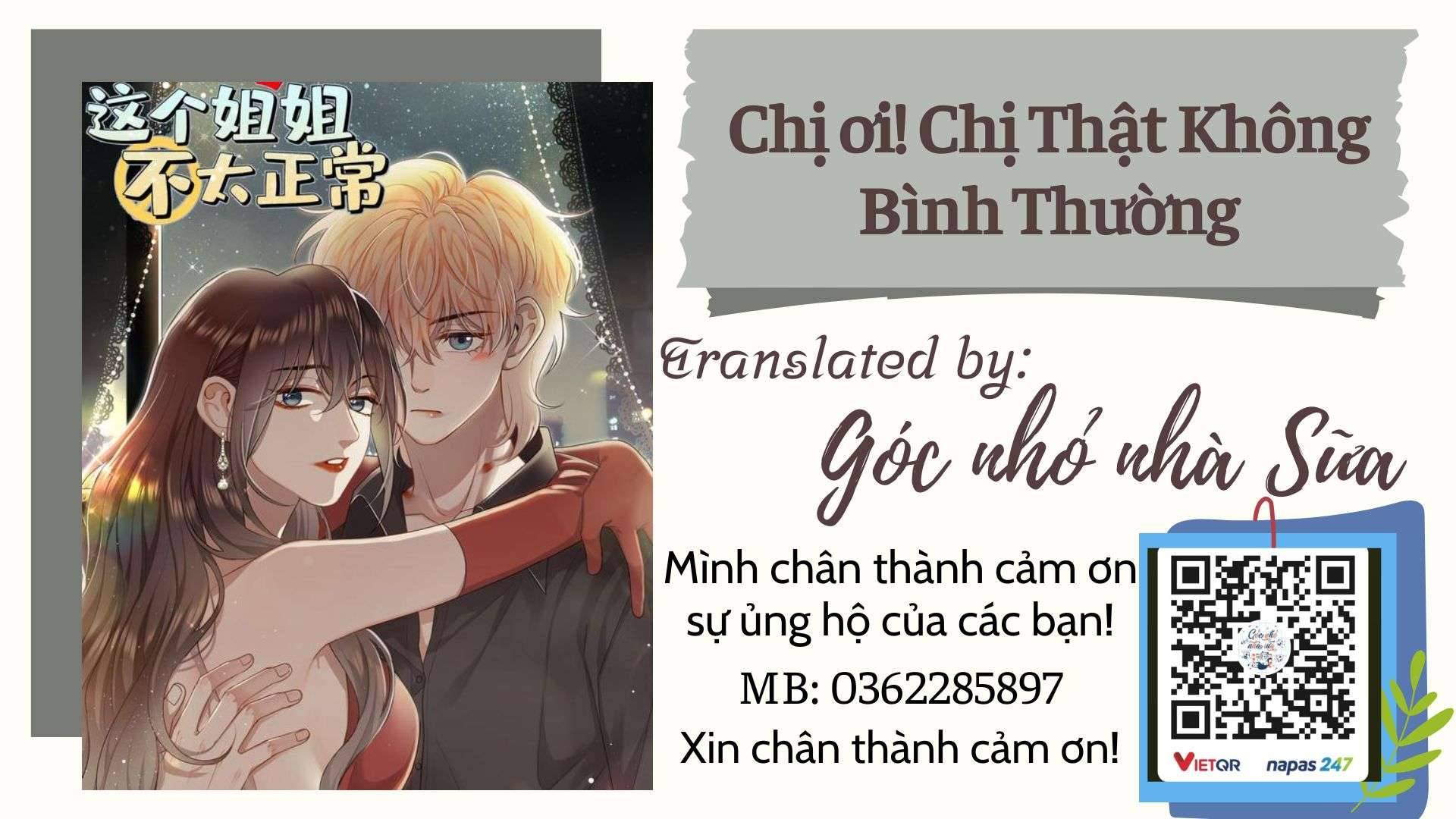 Chị Ơi! Chị Thật Không Bình Thường! Chapter 8 - Next Chapter 9