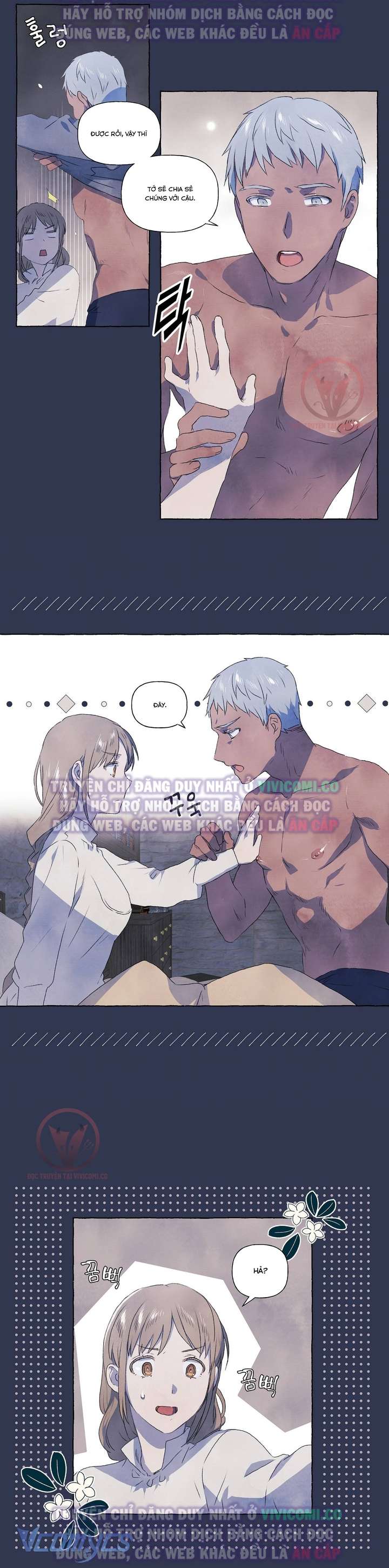 [18+] Chàng Sói Ngốc Và Nàng Thủ Thư Chapter 2 - Trang 3