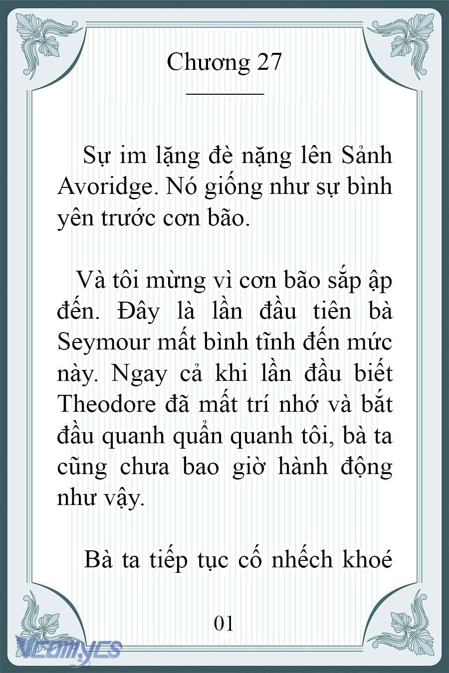 [Novel] Người Chồng Ghét Tôi Đã Mất Trí Nhớ Chap 27 - Next Chap 28