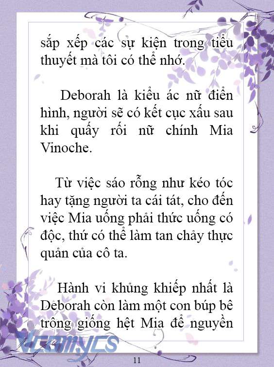 [Novel] Làm Ác Nữ Bộ Không Tốt Sao? Chap 4 - Trang 2