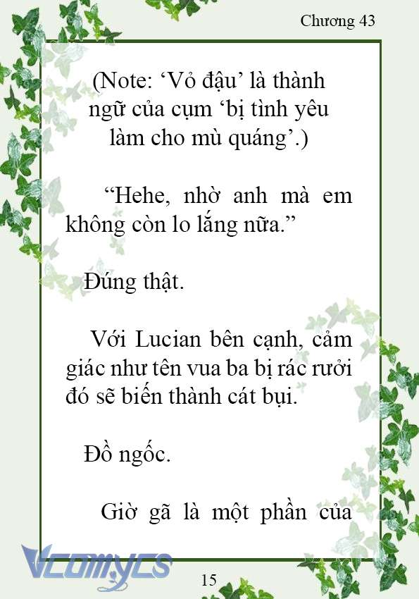 [Novel] Trở Thành Em Gái Của Nam Chính Tiểu Thuyết Đam Mỹ Chap 43 - Next Chap 44