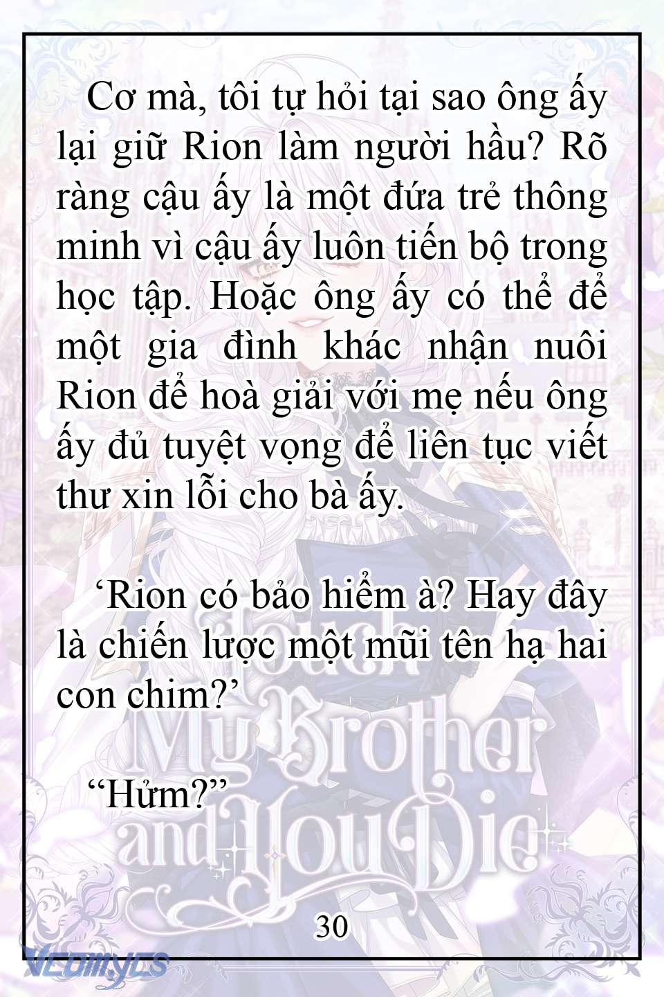 [Novel] Động Vào Em Trai Tôi Xem, Các Người Chết Chắc Chap 9 - Next Chap 10