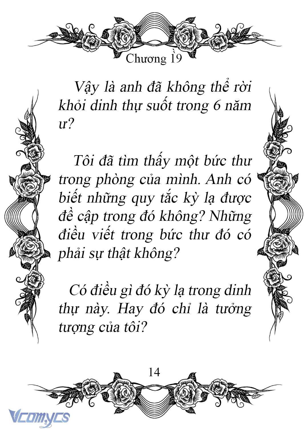 [Novel] Chào Mừng Đến Với Dinh Thự Hoa Hồng Chap 19 - Next Chap 20
