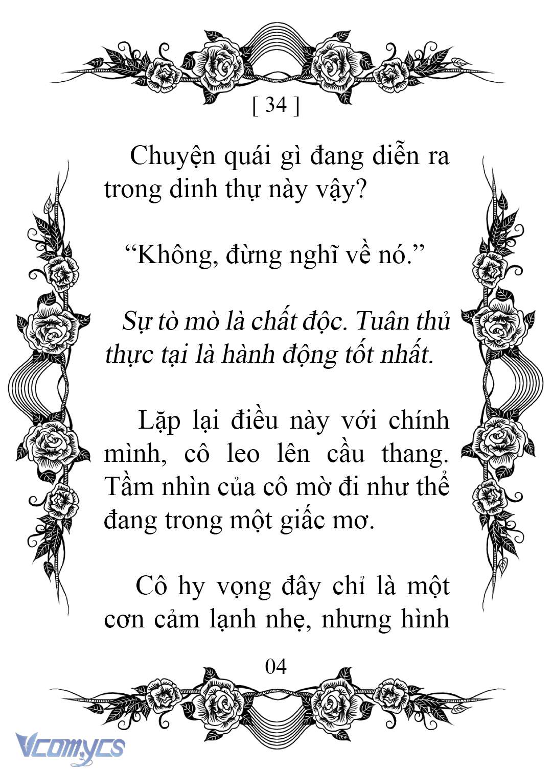 [Novel] Chào Mừng Đến Với Dinh Thự Hoa Hồng Chap 34 - Next Chap 35