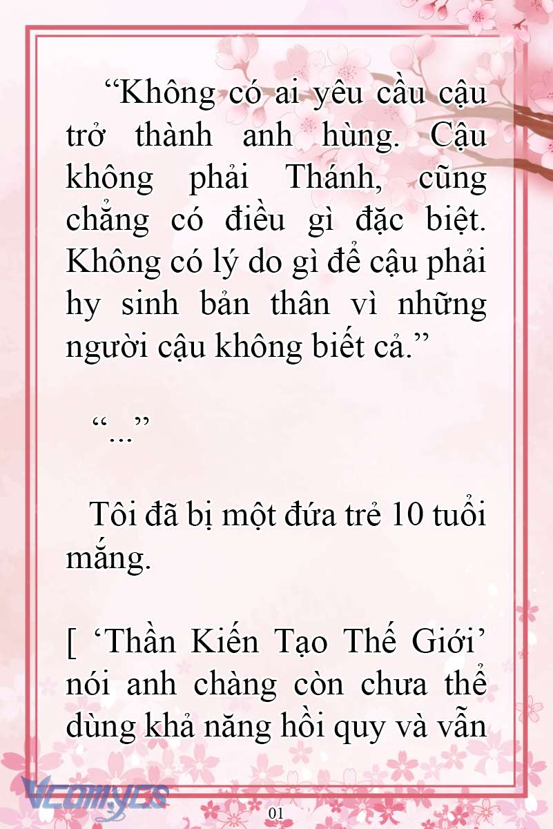 [Novel] Đặc Quyền Của Người Chuyển Sinh Chap 29 - Next Chap 30