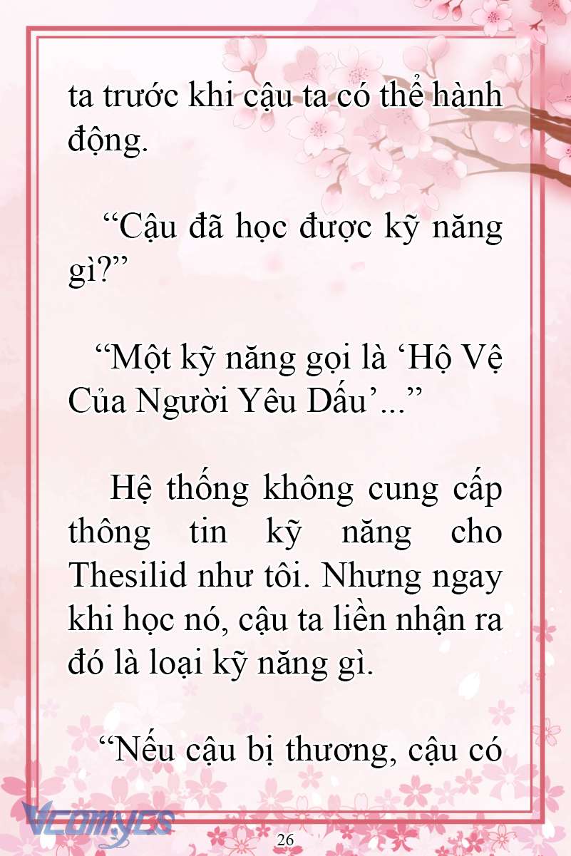 [Novel] Đặc Quyền Của Người Chuyển Sinh Chap 31 - Next Chap 32
