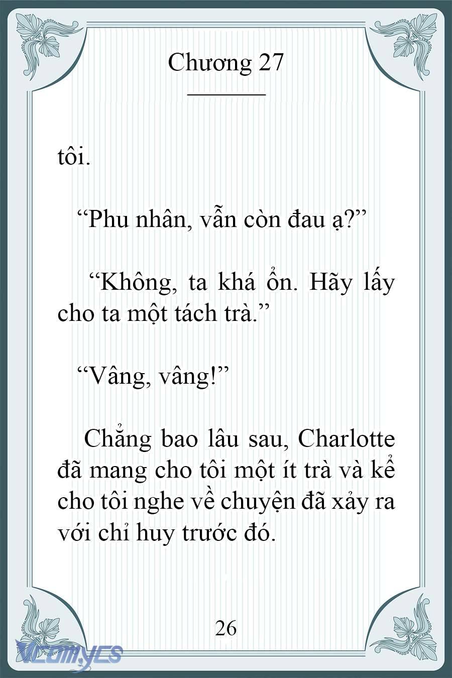 [Novel] Người Chồng Ghét Tôi Đã Mất Trí Nhớ Chap 27 - Next Chap 28
