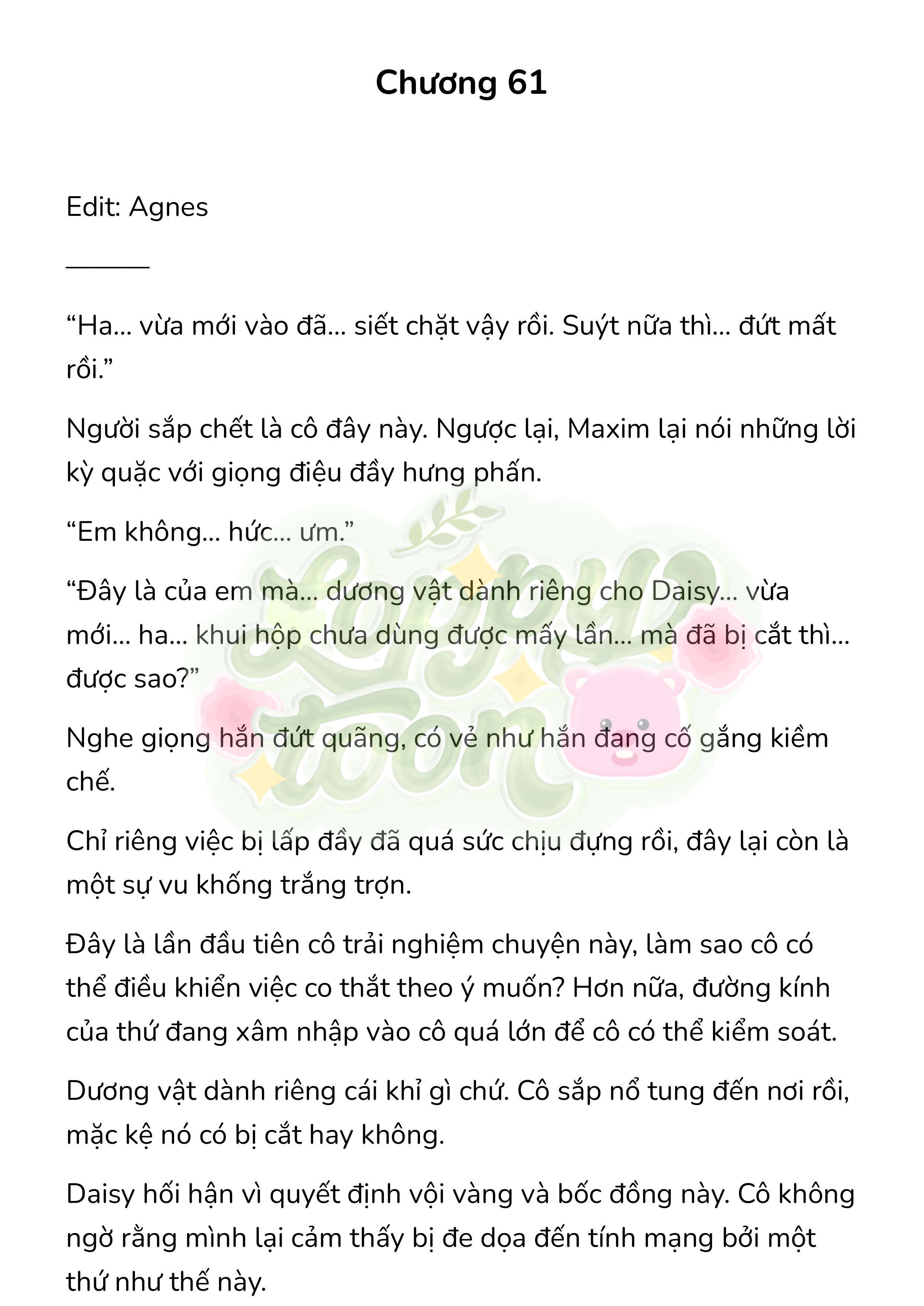 [Novel] Trận Chiến Ly Hôn! Chap 61 - Trang 2