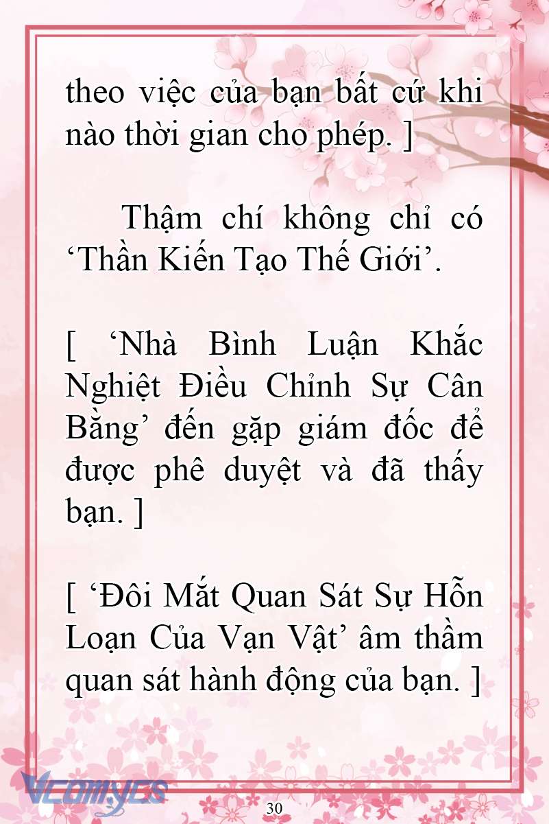 [Novel] Đặc Quyền Của Người Chuyển Sinh Chap 8 - Next Chap 9