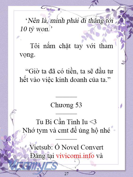 [Novel] Làm Ác Nữ Bộ Không Tốt Sao? Chap 53 - Next Chap 54