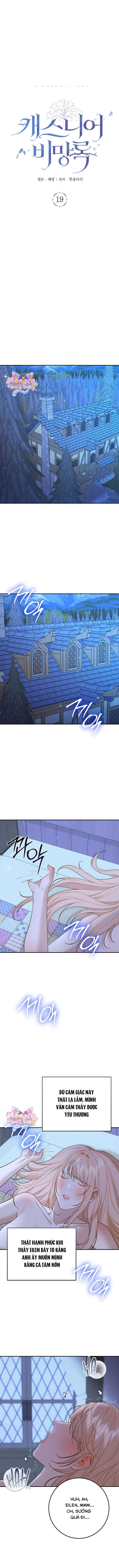 [18+] Nhật Ký Bí Mật Của Casnier Chap 19 - Next Chap 20