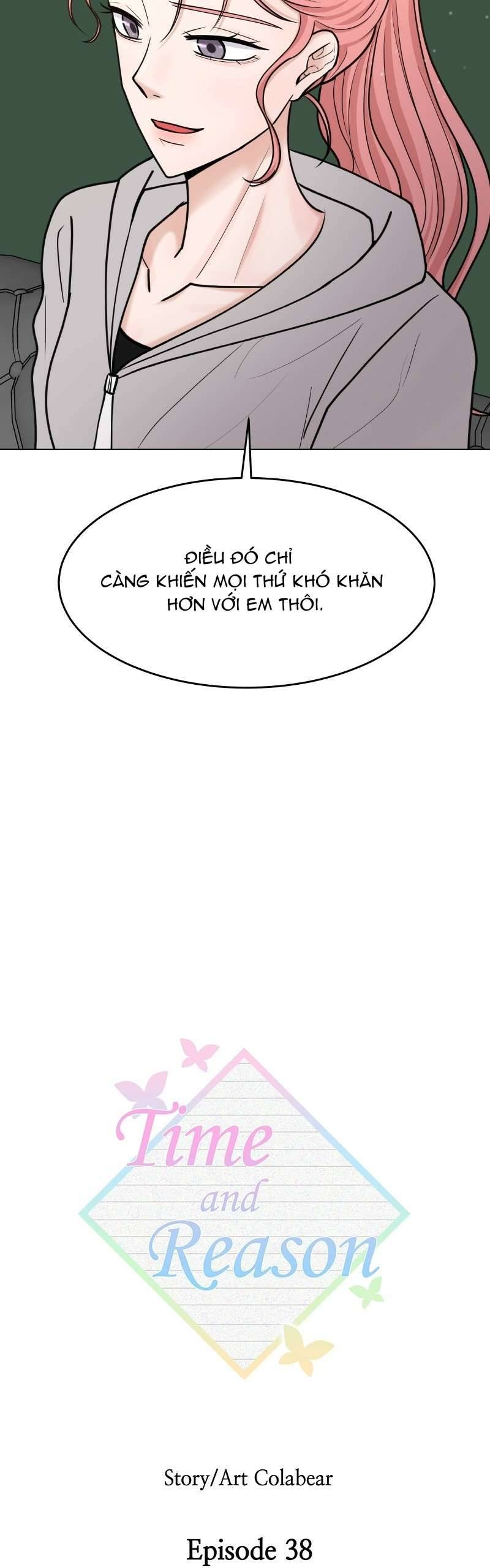 Thời Gian Trở Thành Lý Do Của Đôi Ta Chapter 38 - Next Chapter 39