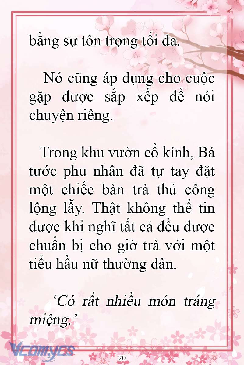 [Novel] Đặc Quyền Của Người Chuyển Sinh Chap 20 - Next Chap 21