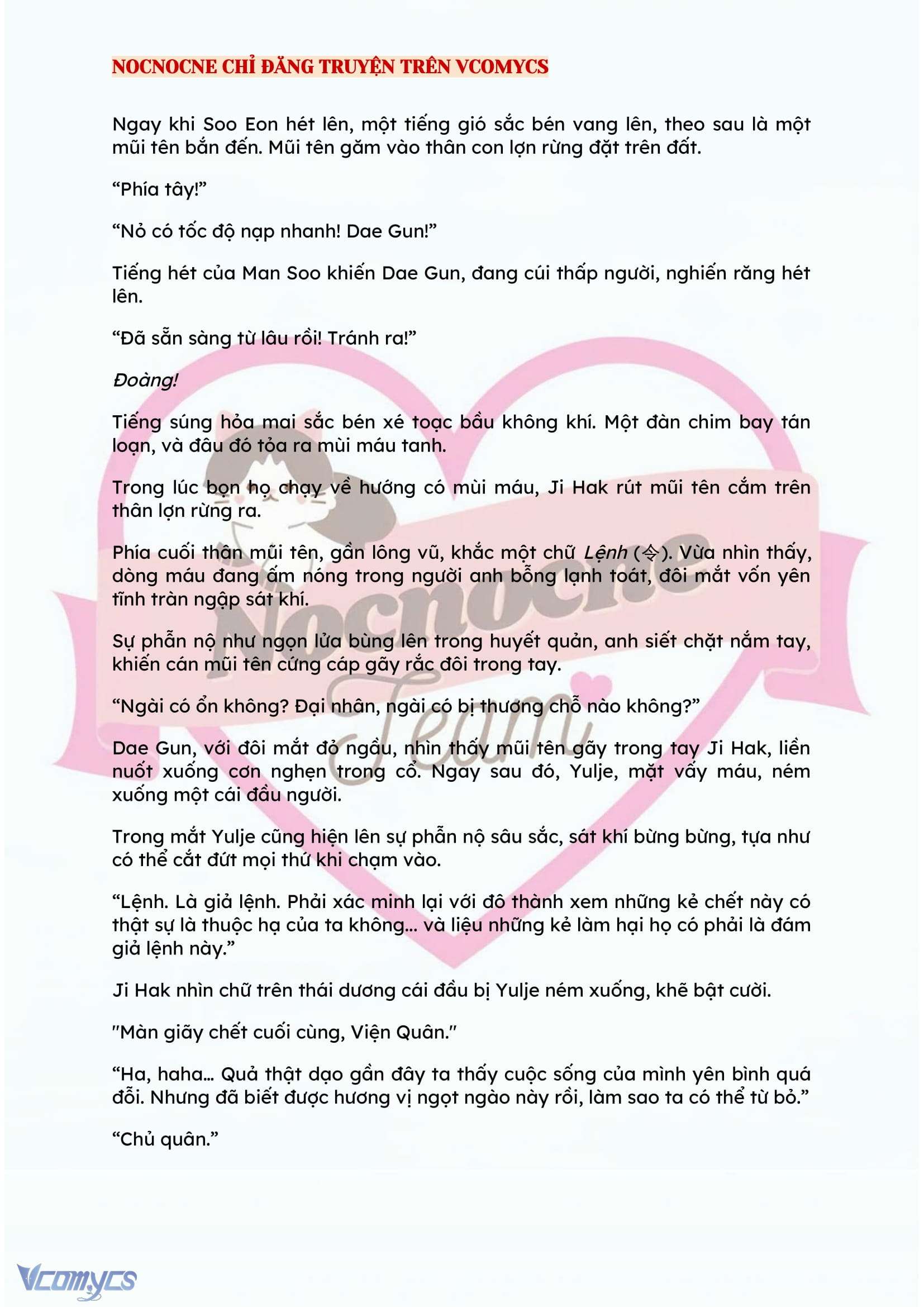[FULL] [NOVEL] ĐÊM HỖN LOẠN Chap 134 - Next Chap 135