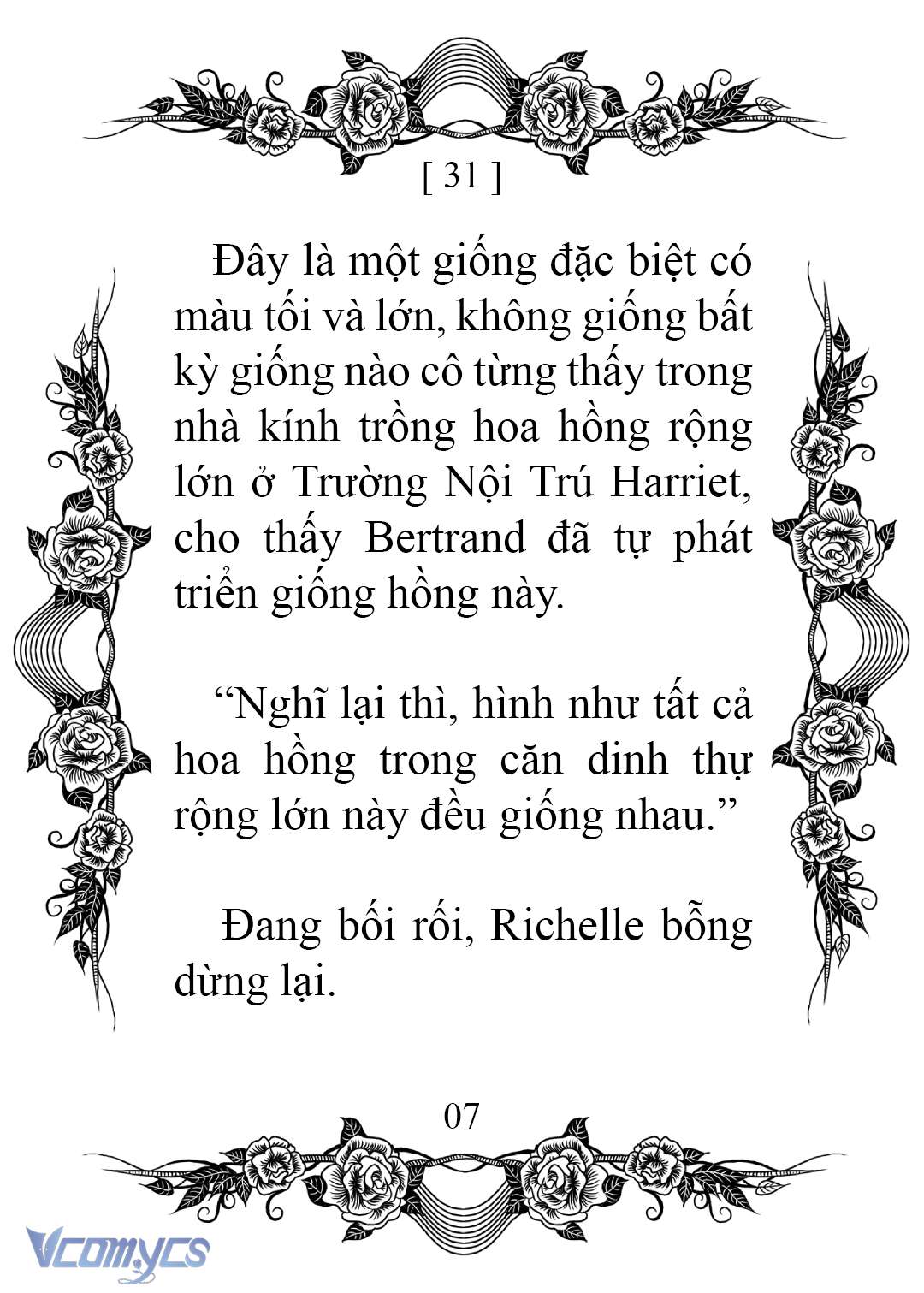 [Novel] Chào Mừng Đến Với Dinh Thự Hoa Hồng Chap 31 - Next Chap 32