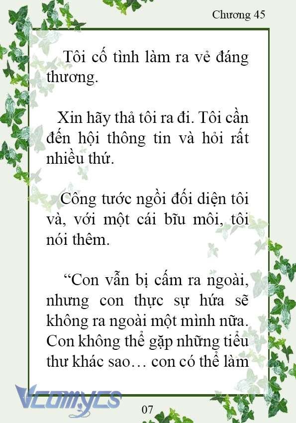 [Novel] Trở Thành Em Gái Của Nam Chính Tiểu Thuyết Đam Mỹ Chap 45 - Next Chap 46
